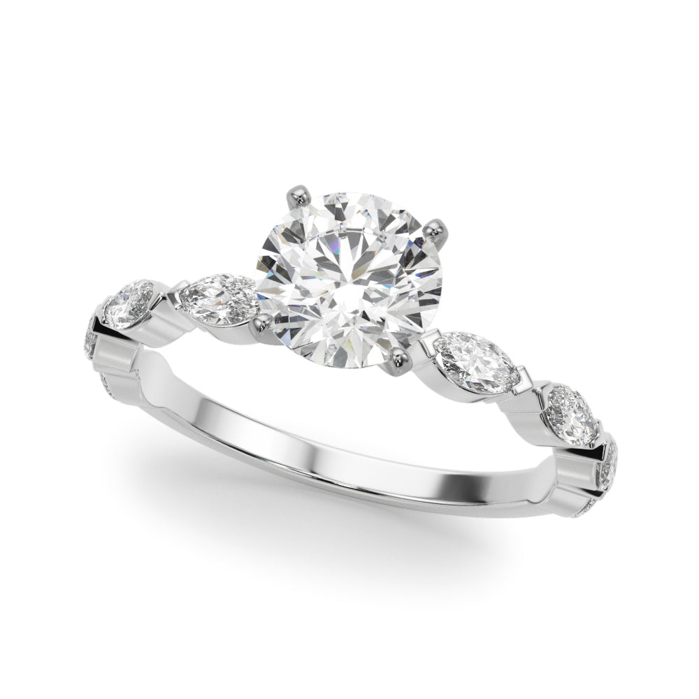 Marquise Blossom Ring