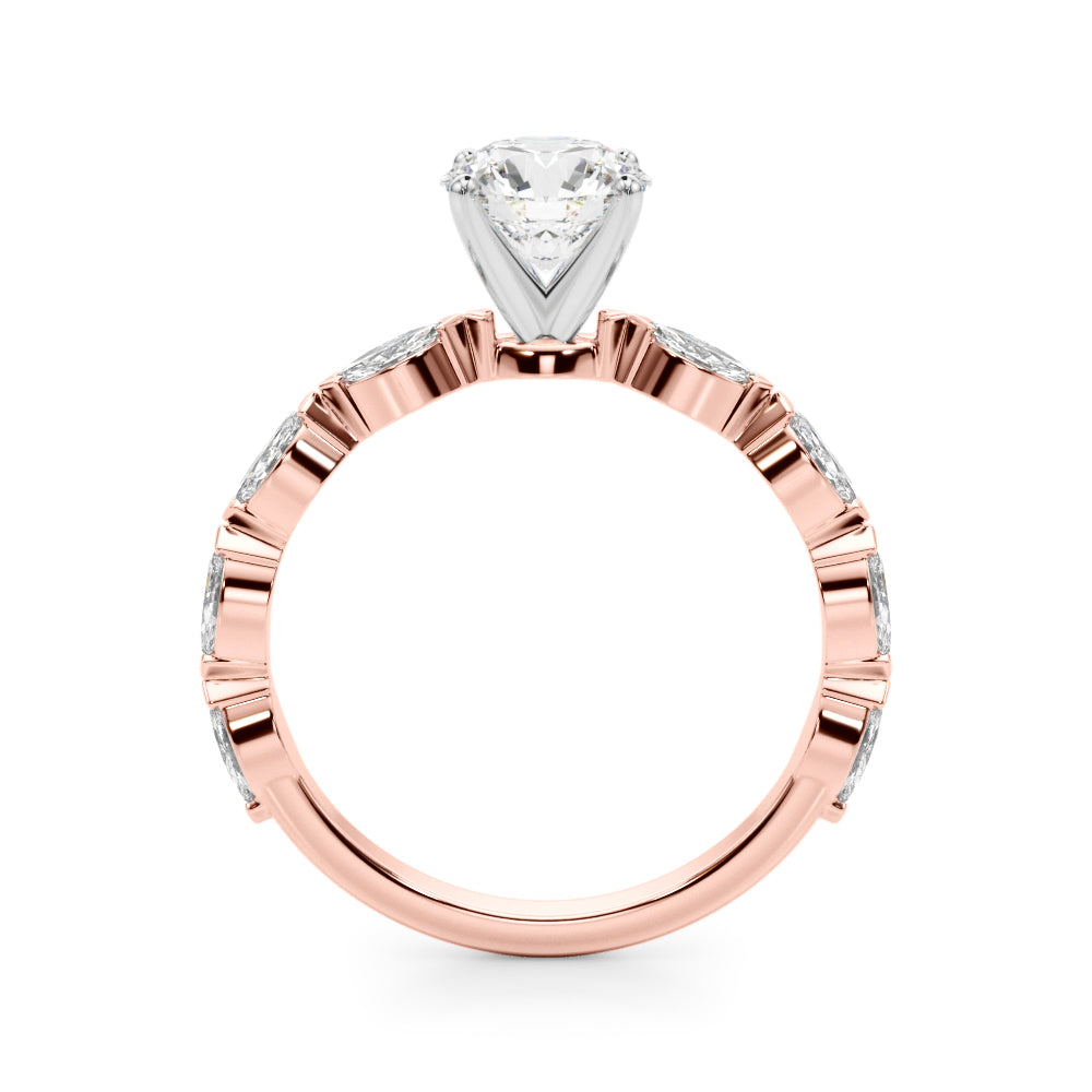 Marquise Blossom Ring