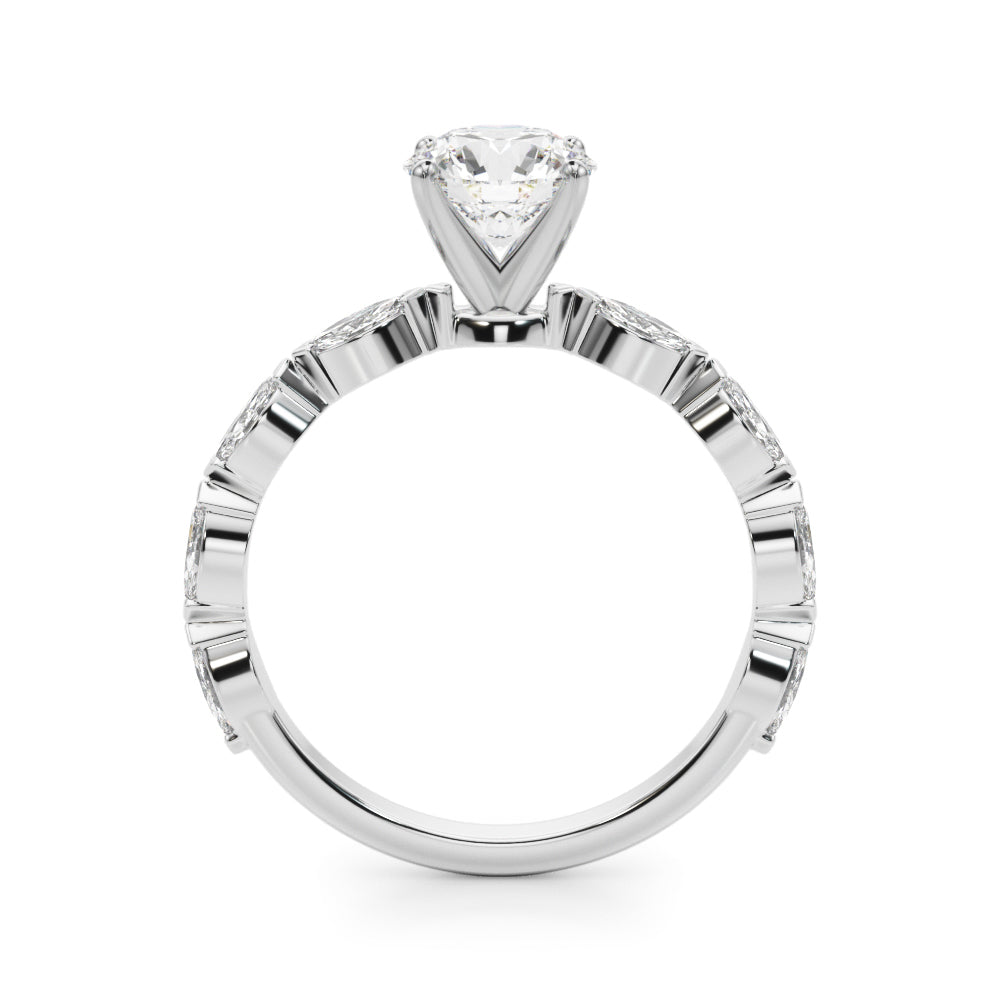 Marquise Blossom Ring