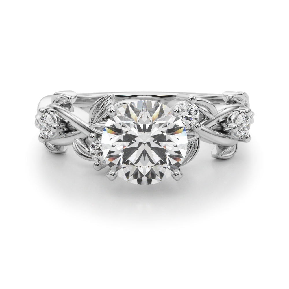 Floral Diamond Ring