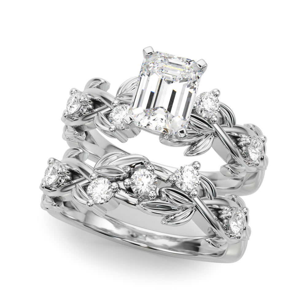 Floral Diamond Ring