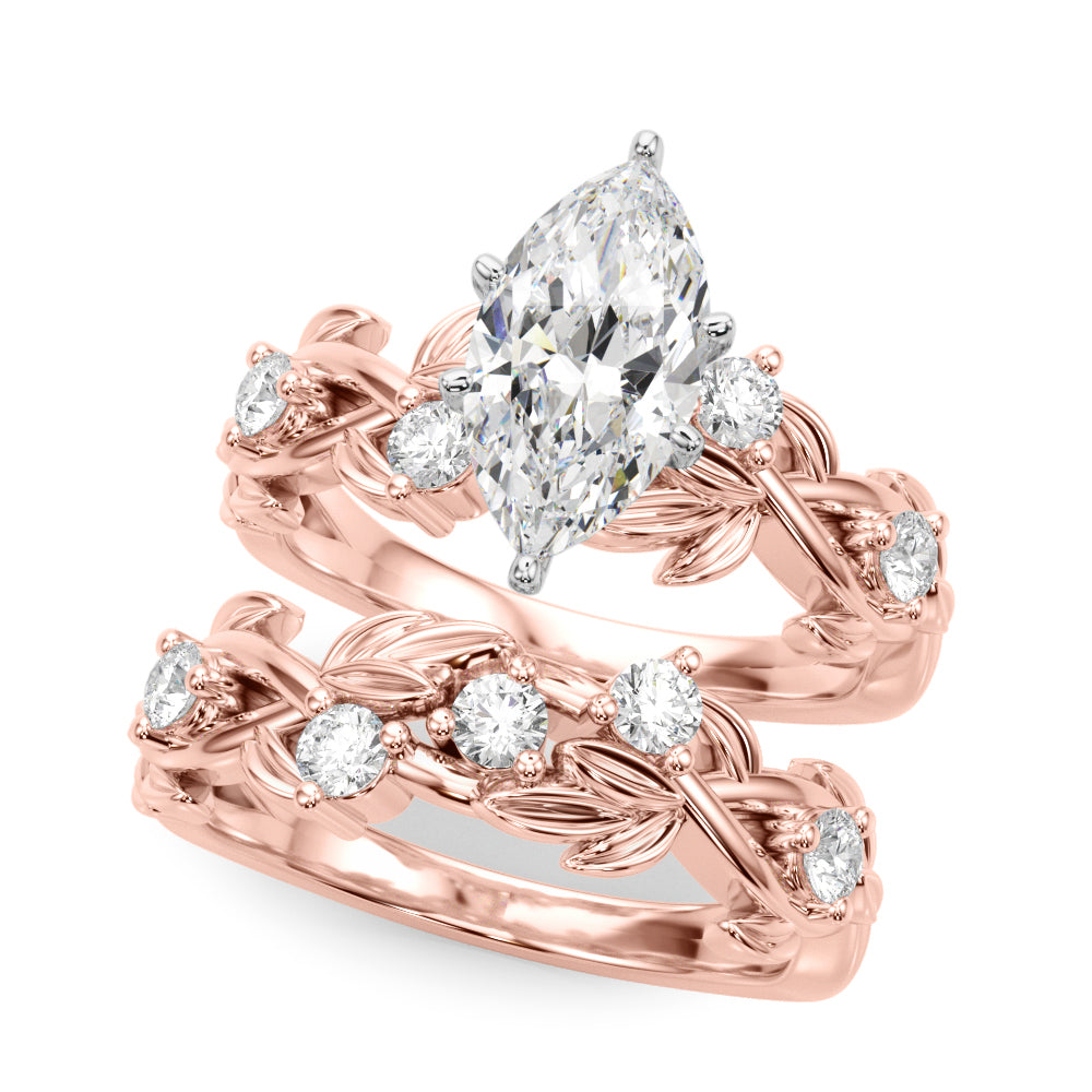 Floral Diamond Ring