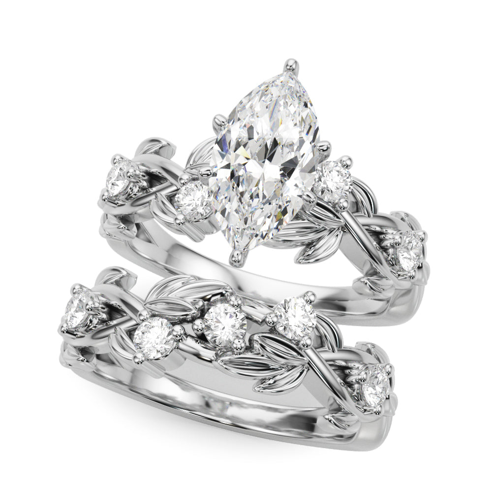 Floral Diamond Ring