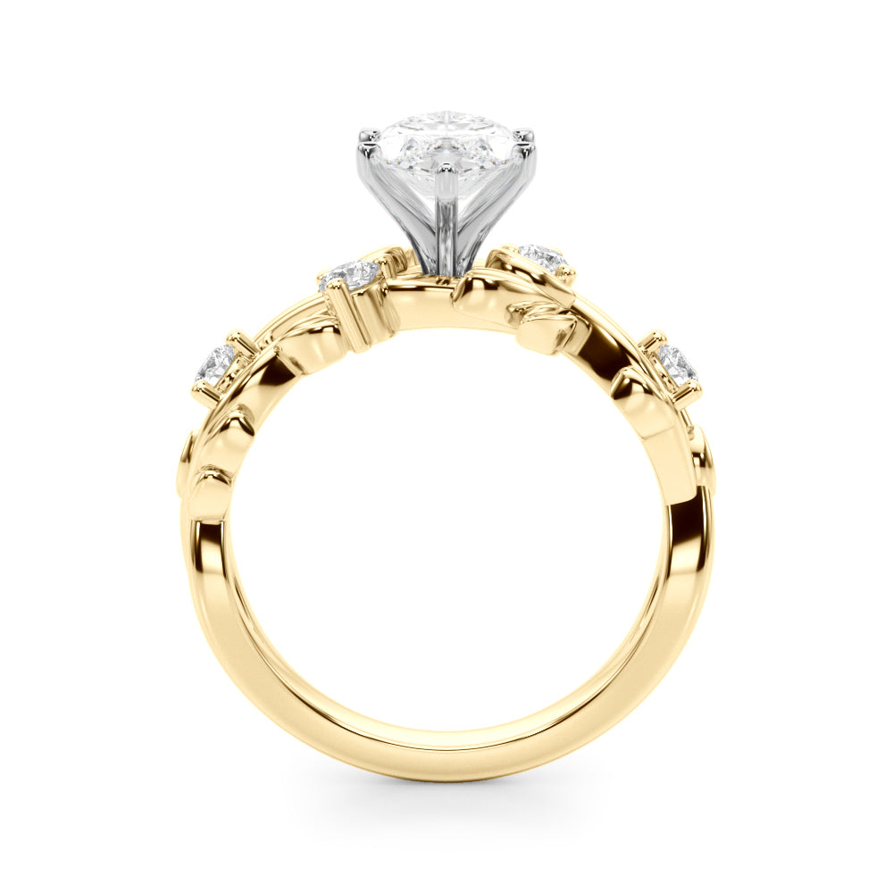 Floral Diamond Ring