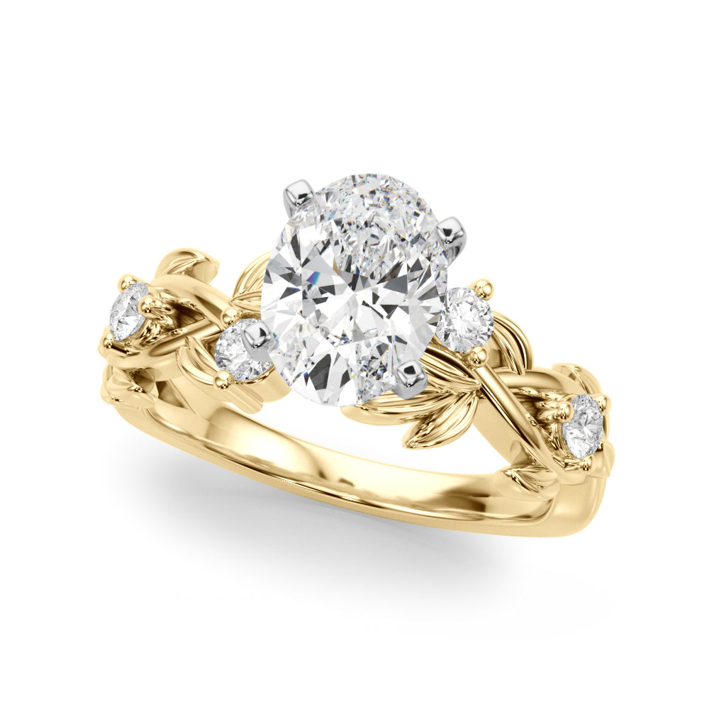 Floral Diamond Ring