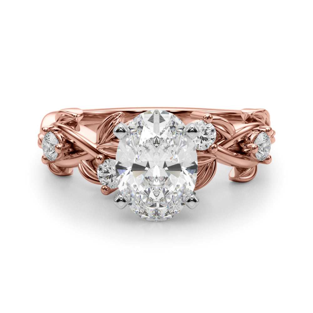 Floral Diamond Ring