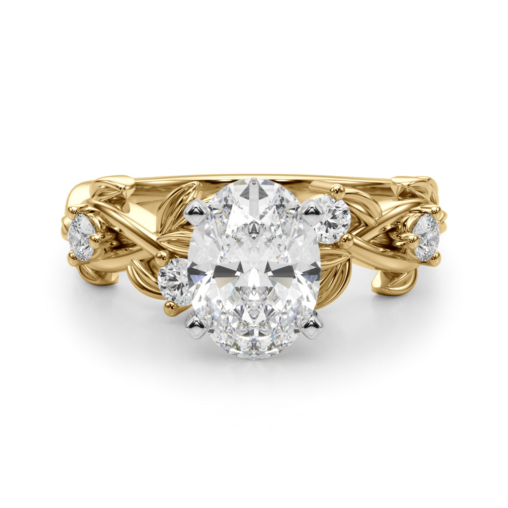 Floral Diamond Ring