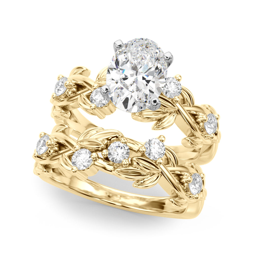 Floral Diamond Ring