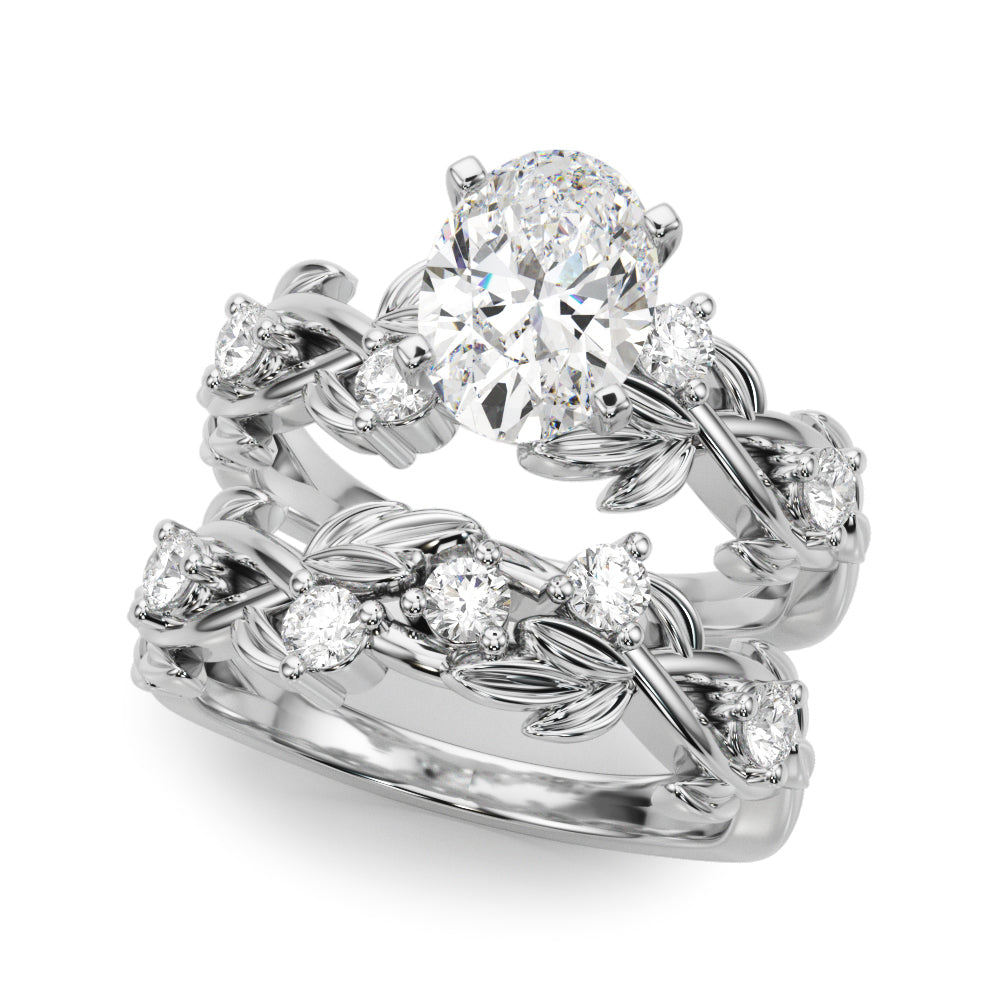 Floral Diamond Ring
