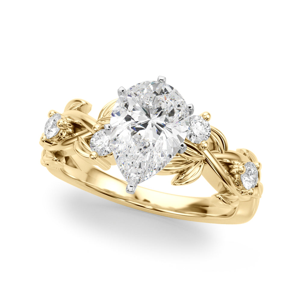 Floral Diamond Ring