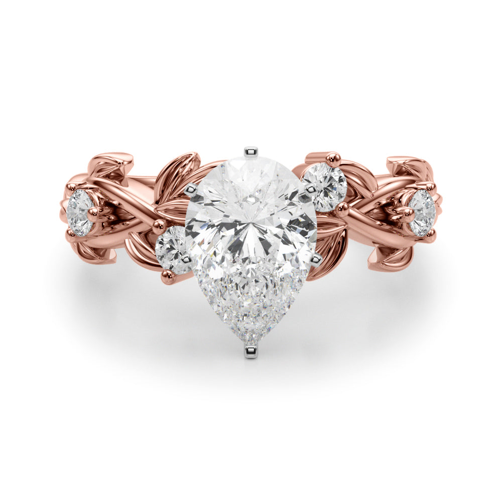 Floral Diamond Ring