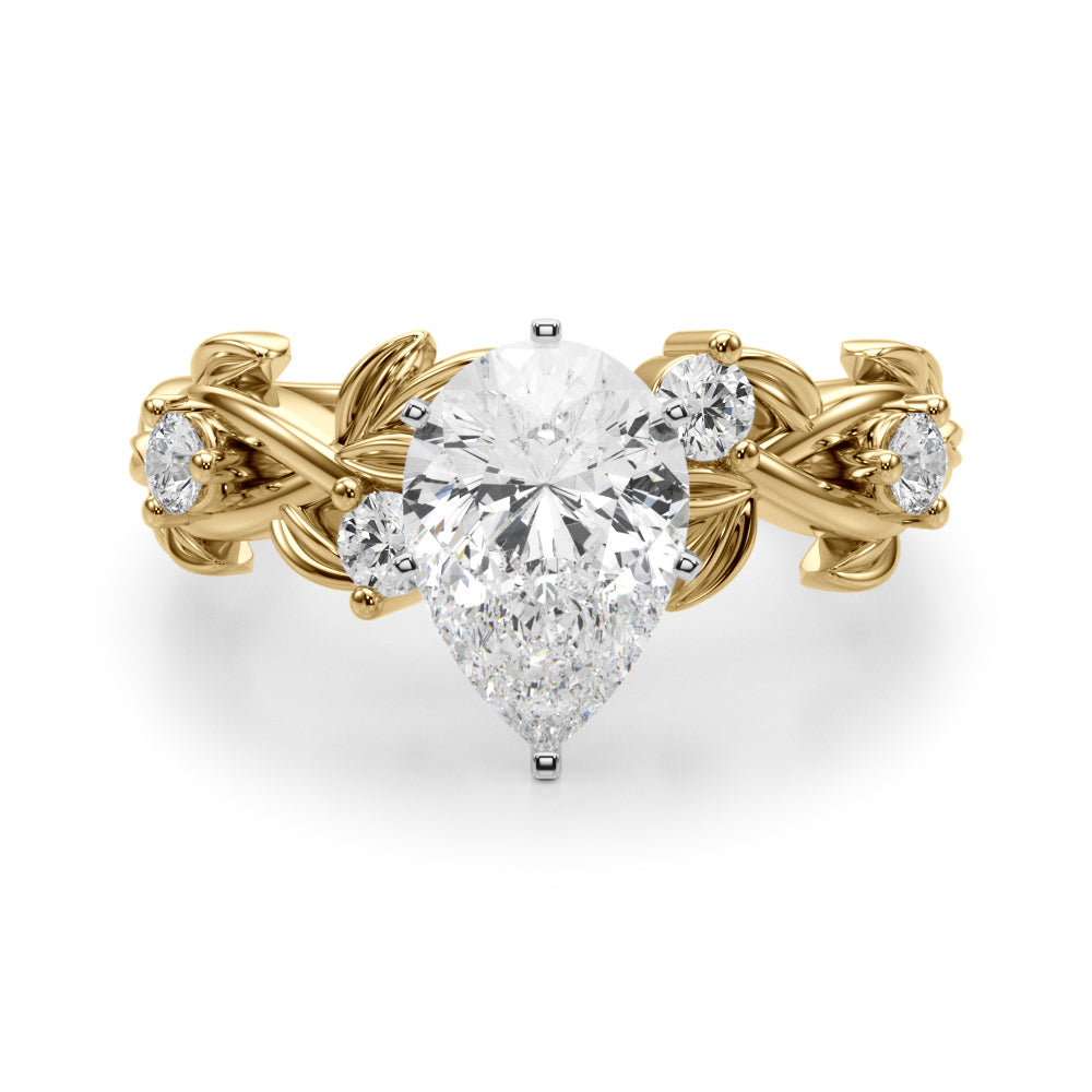 Floral Diamond Ring