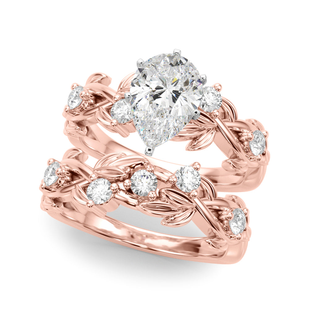 Floral Diamond Ring