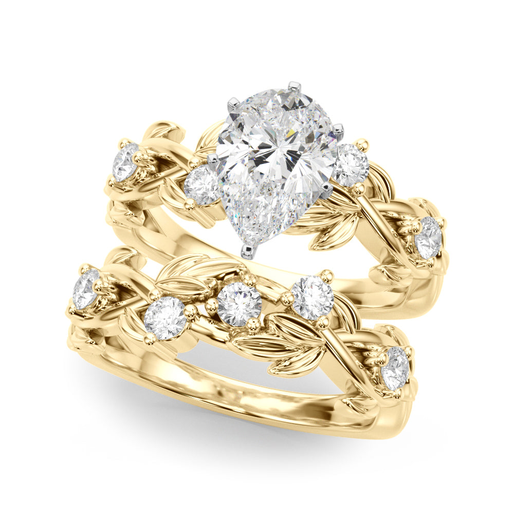Floral Diamond Ring