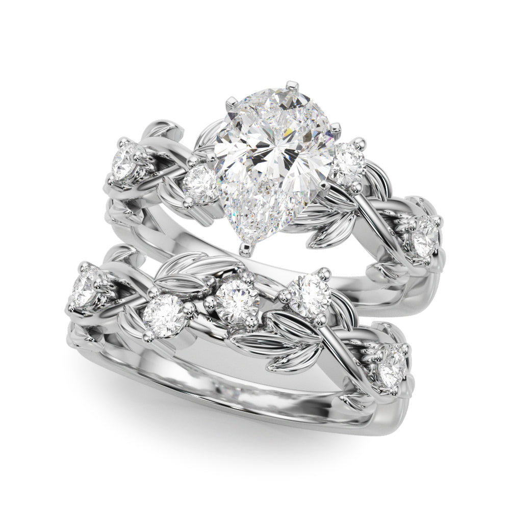 Floral Diamond Ring