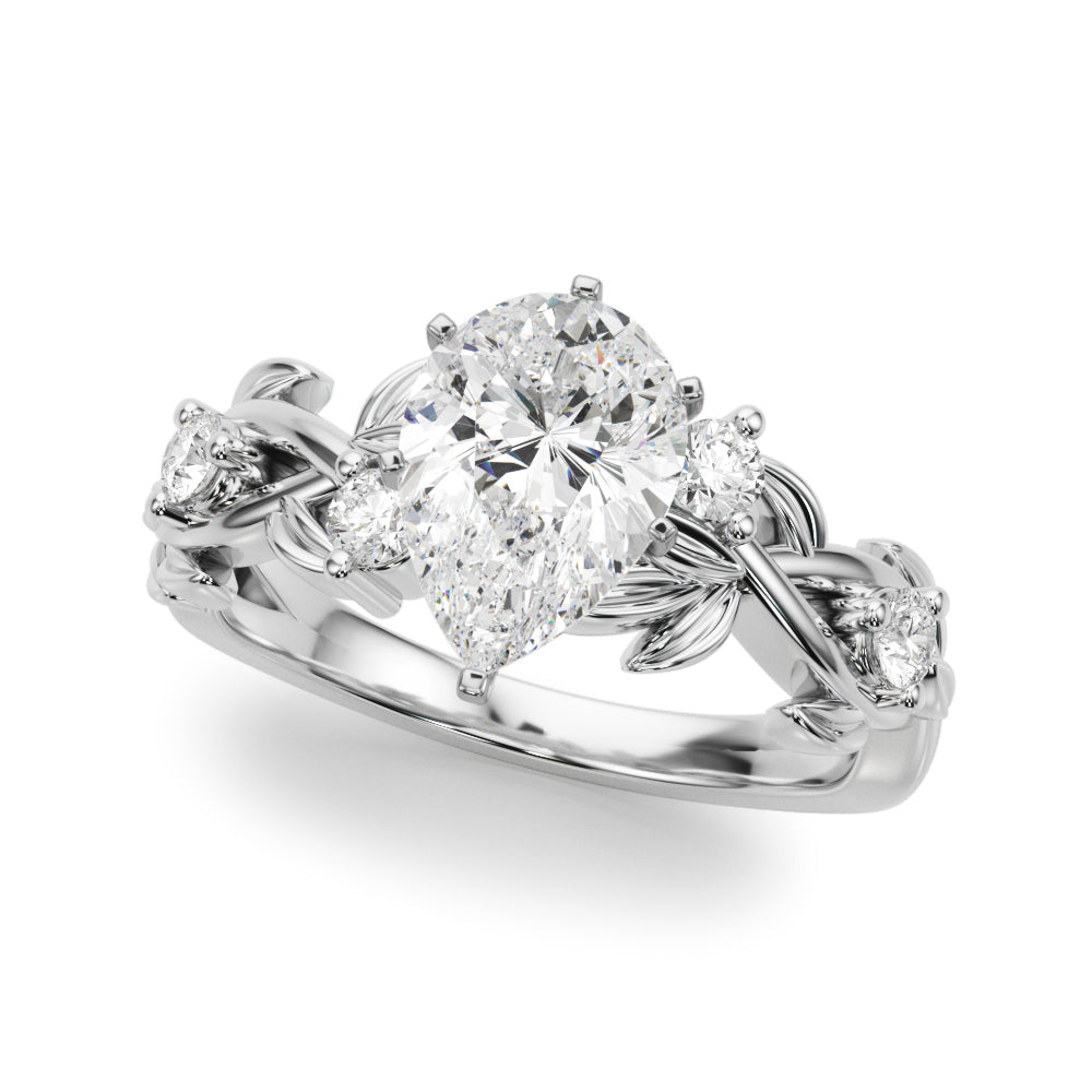 Floral Diamond Ring