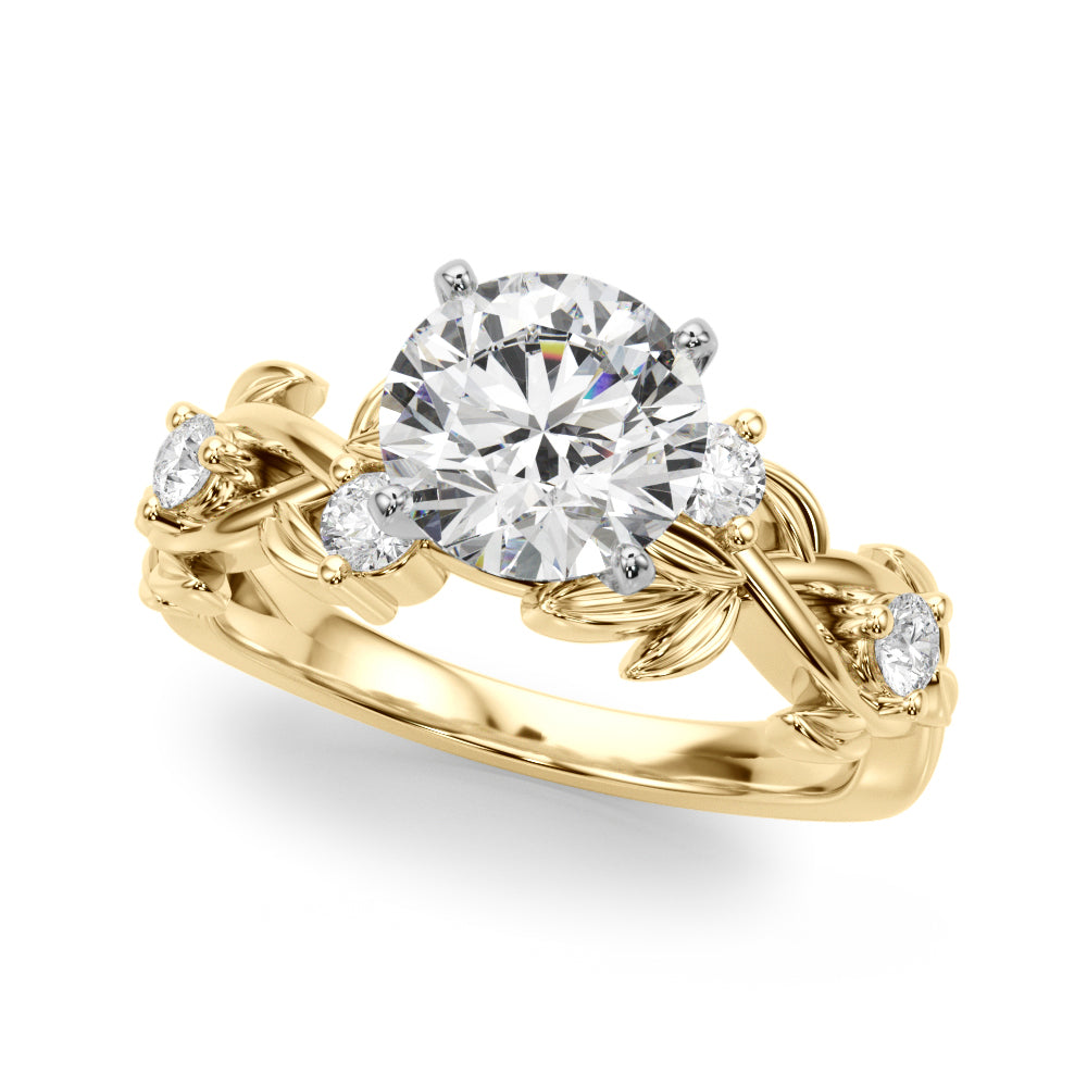 Floral Diamond Ring