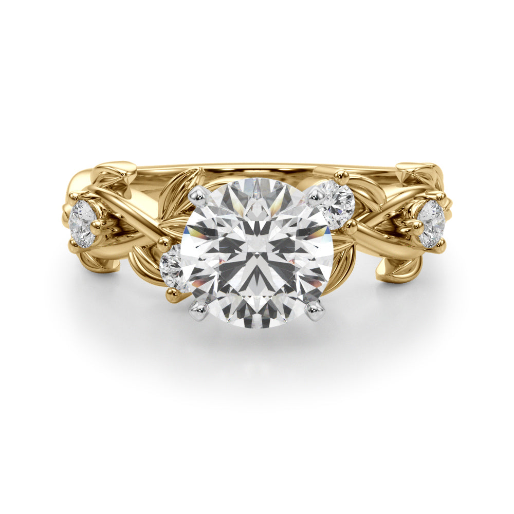 Floral Diamond Ring