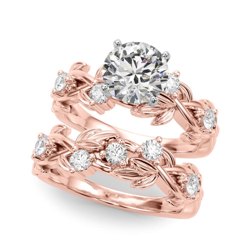 Floral Diamond Ring