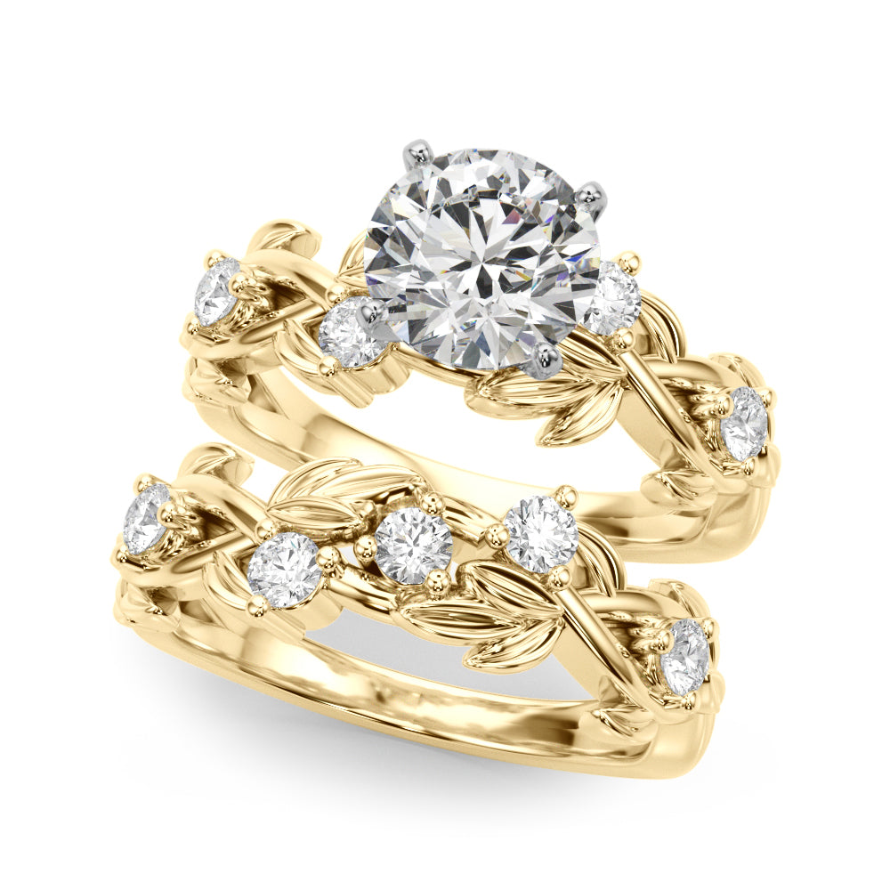 Floral Diamond Ring