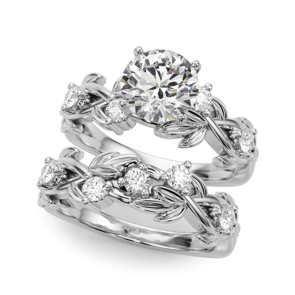 Floral Diamond Ring
