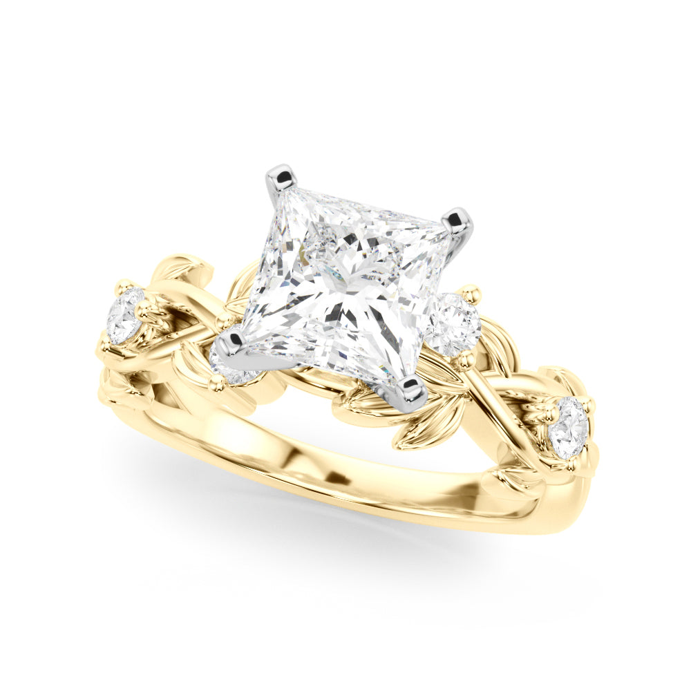 Floral Diamond Ring