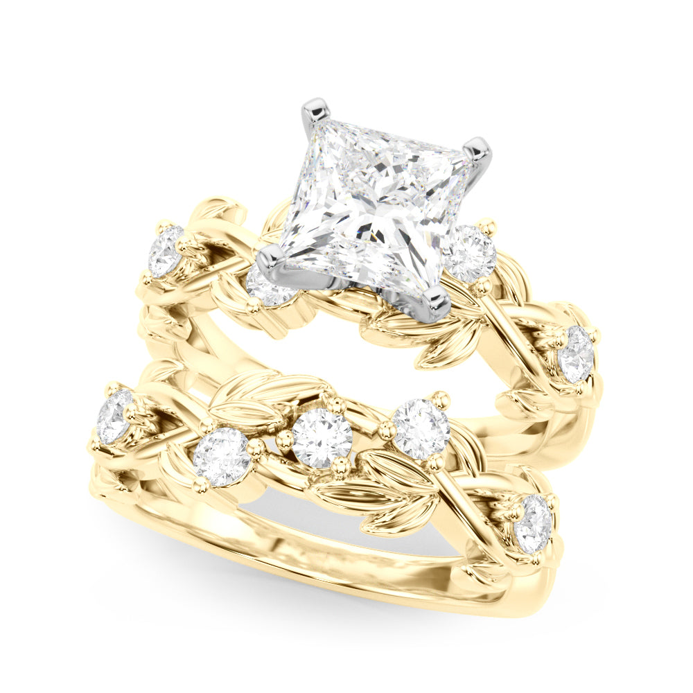 Floral Diamond Ring