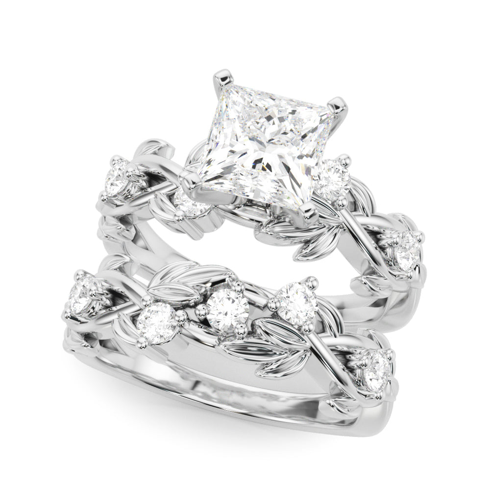 Floral Diamond Ring