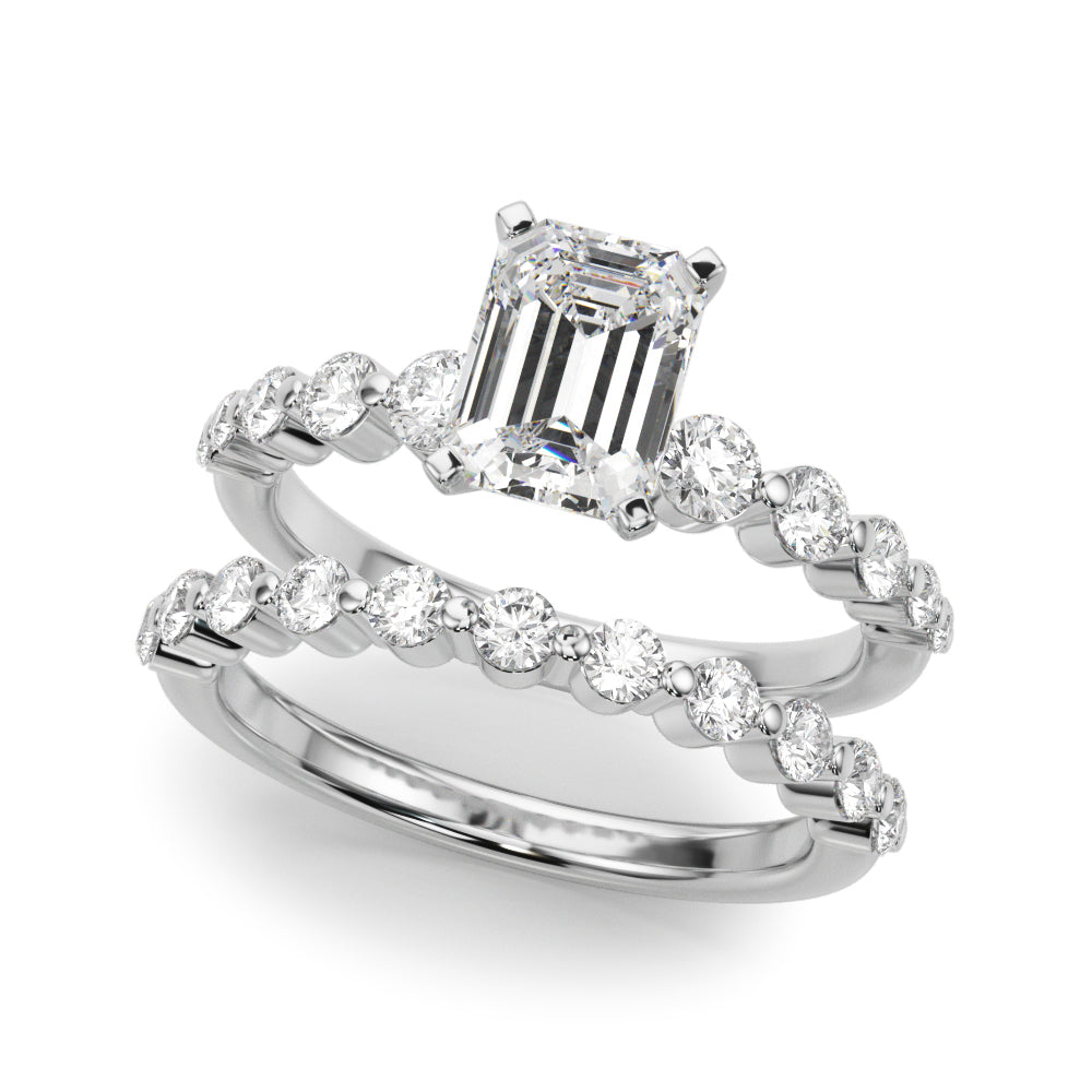 Single Row PR Engagement Ring