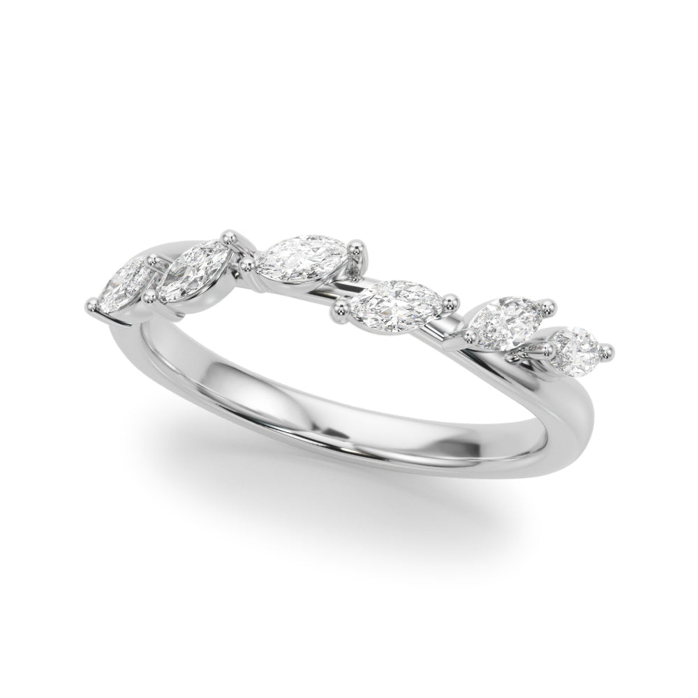 Dancing Marquise Diamond Band