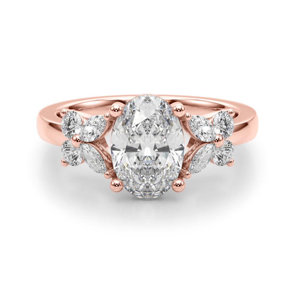 Marquise Cluster Ring