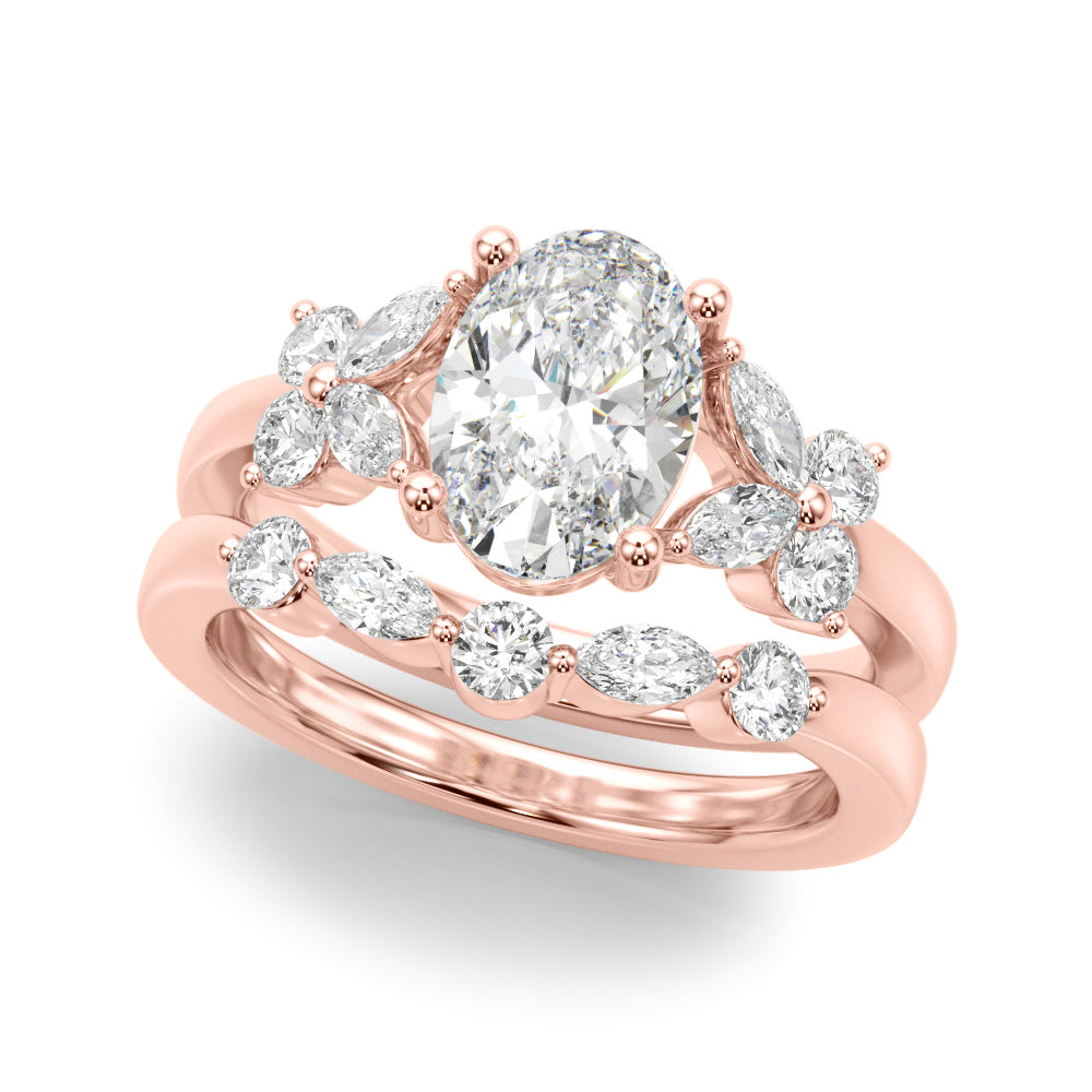 Marquise Cluster Ring