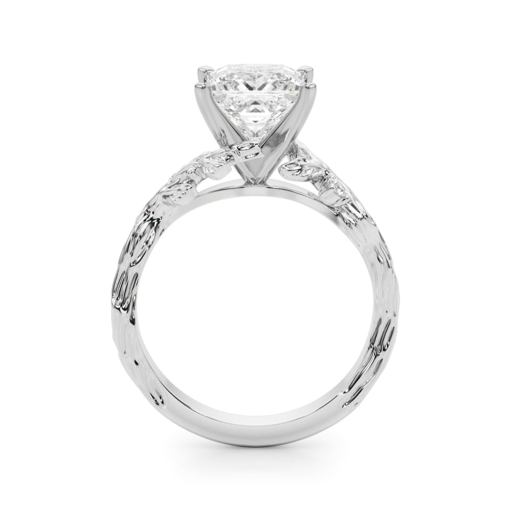 Nature-Inspired Diamond Engagement Ring