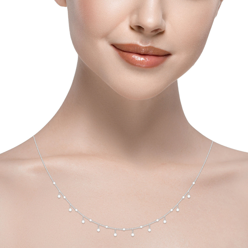 Dancing Diamonds Necklace