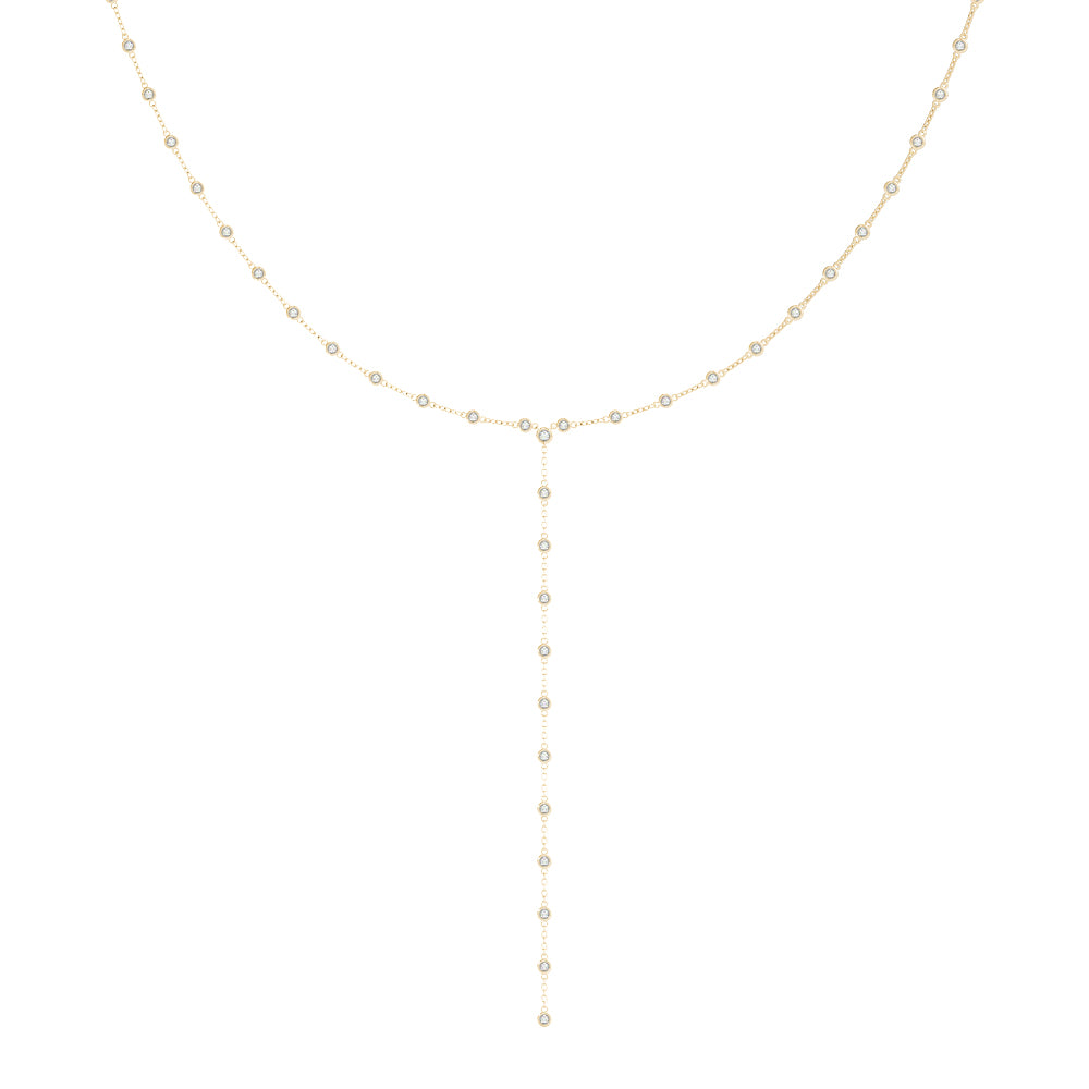 Luminous Lariat Necklace