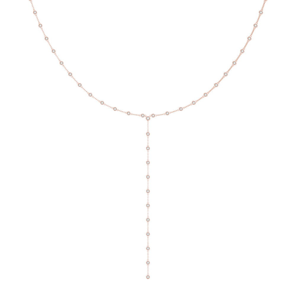 Luminous Lariat Necklace