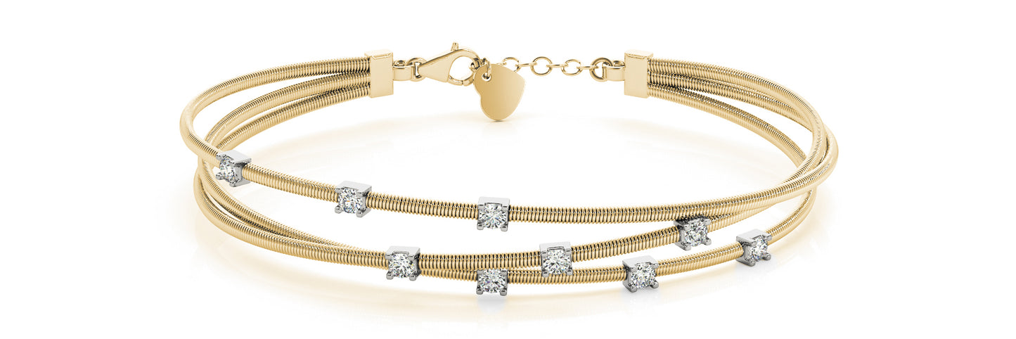 Intertwined Elegance Bracelet