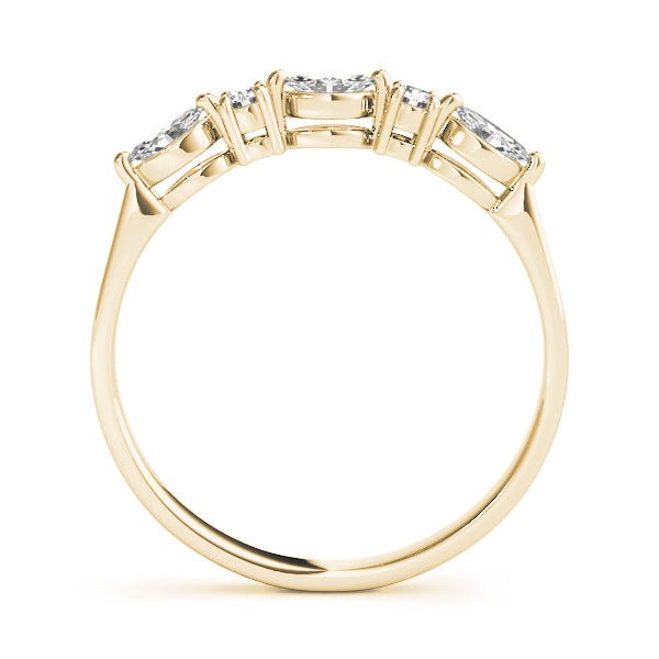 Timeless Fancy Baguette Wedding Band