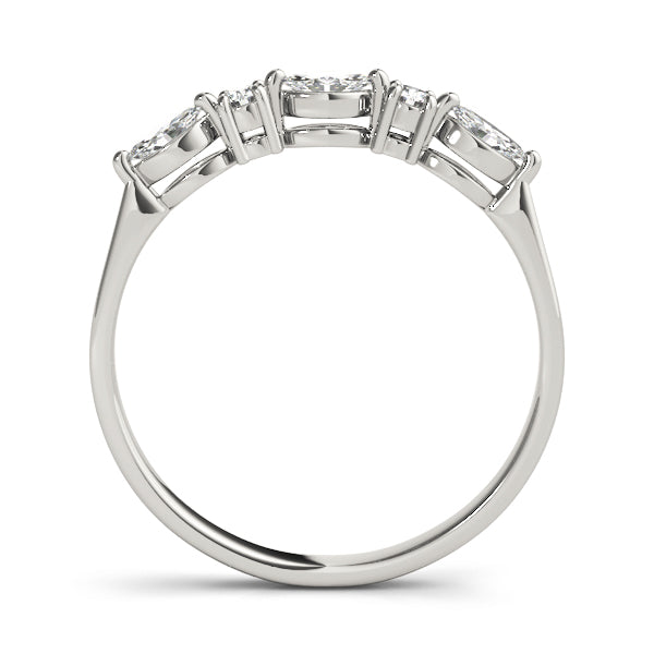 Timeless Fancy Baguette Wedding Band