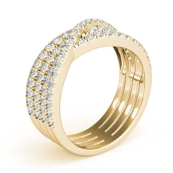 Multi-Row Diamond Eternity Band