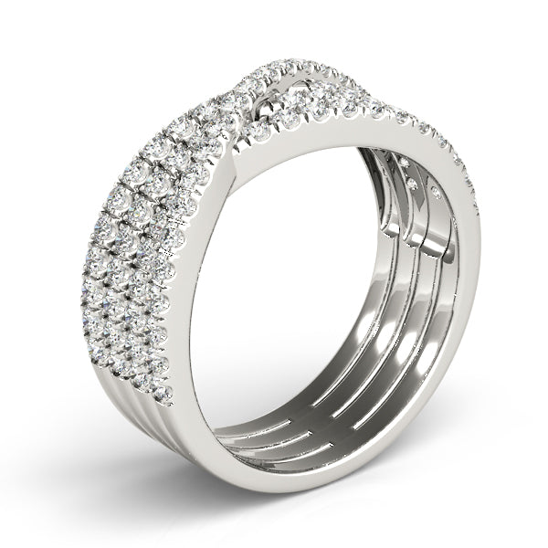 Multi-Row Diamond Eternity Band