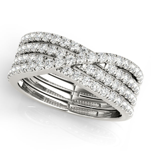 Multi-Row Diamond Eternity Band