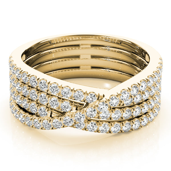 Multi-Row Diamond Eternity Band