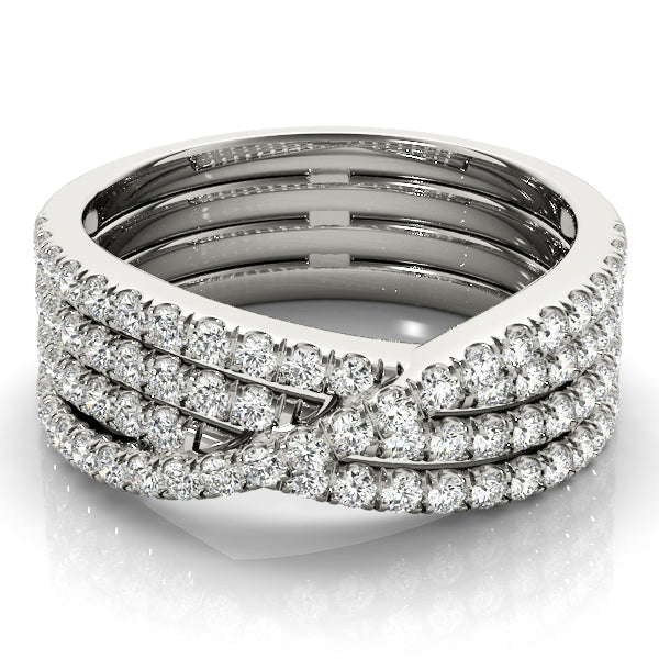 Multi-Row Diamond Eternity Band