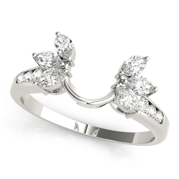 Radiant Pear & Marquise Wrap Band