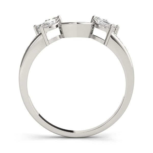 Radiant Pear & Marquise Wrap Band