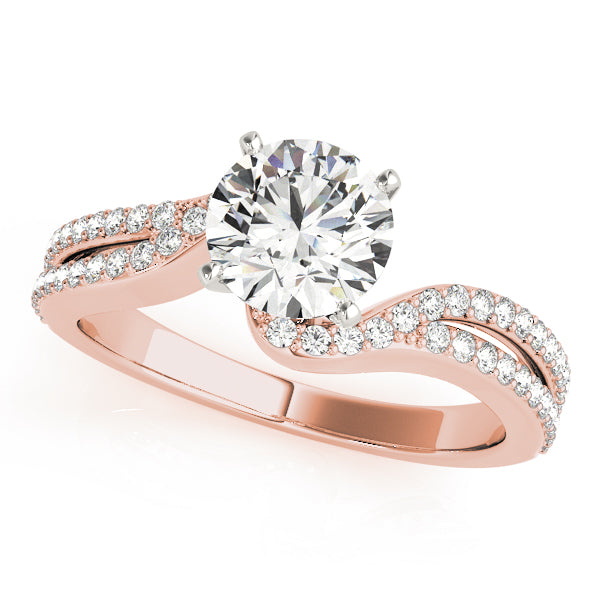 Twisted Elegance Diamond Ring