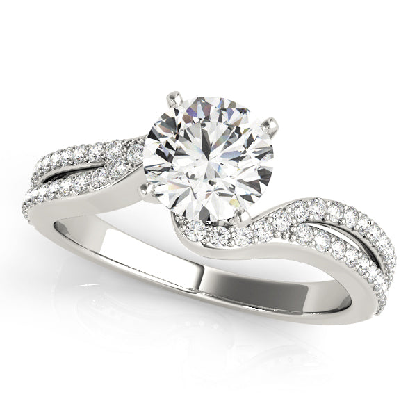 Twisted Elegance Diamond Ring
