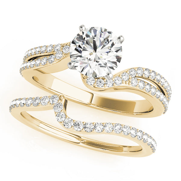 Twisted Elegance Diamond Ring
