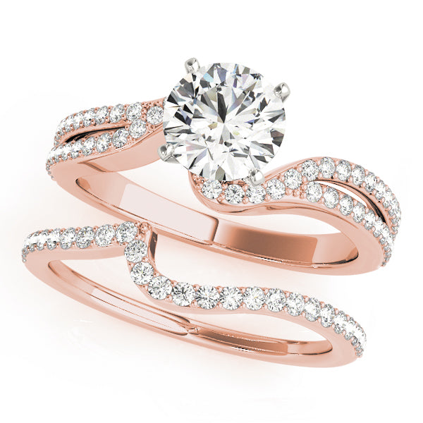 Twisted Elegance Diamond Ring